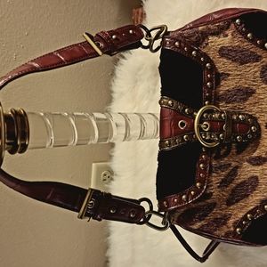 Nine West Animal print bag.